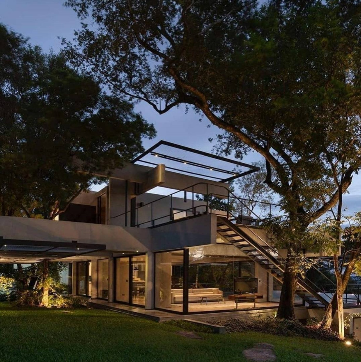 Houses like this don't come from the comfort zone.